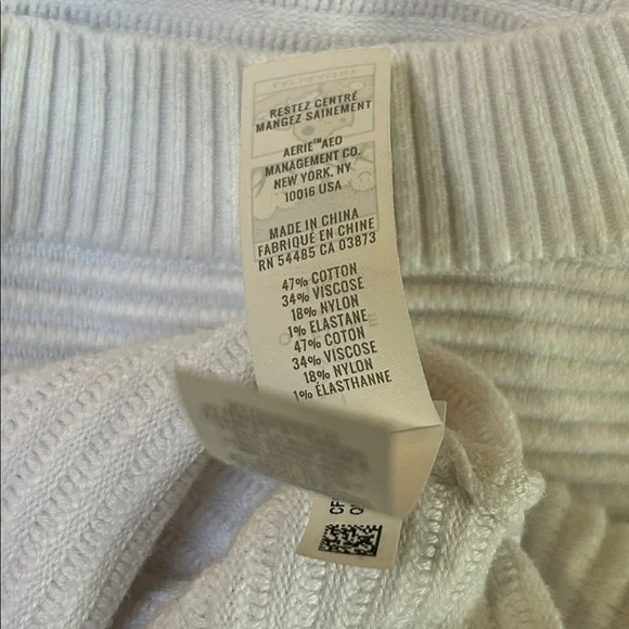 Offline by Aerie Ribbed Oversized Cropped Sweater with Dolman Sleeves - Picture 9 of 10